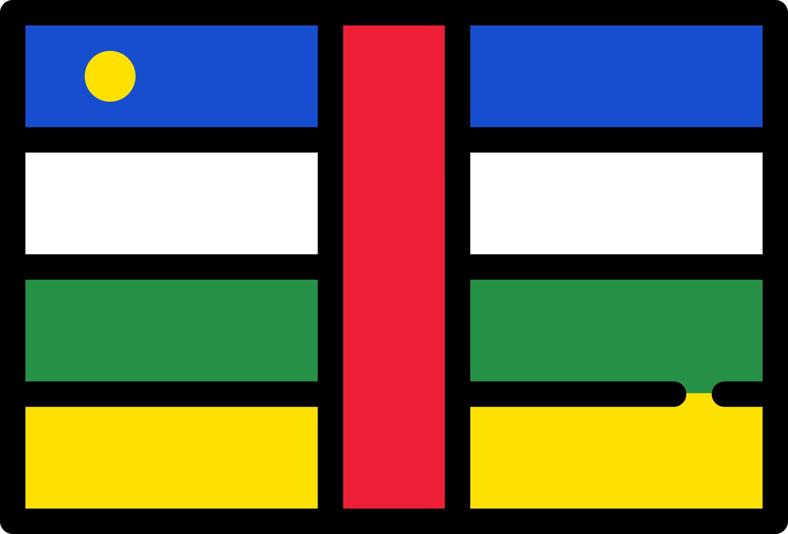 Central African Republic Editable Svg Line Art Free Vectors